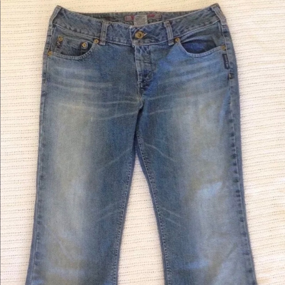 Silver Jean Capris 31